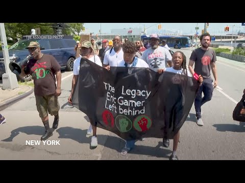 'I can't breathe': Eric Garner remembered on the 10th anniversary of his chokehold death