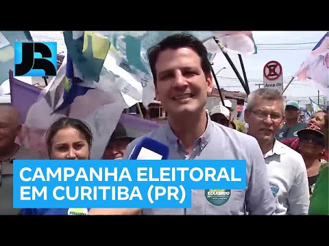 Veja como foi o dia dos candidatos à Prefeitura de Curitiba (PR) nesta terça (1º)