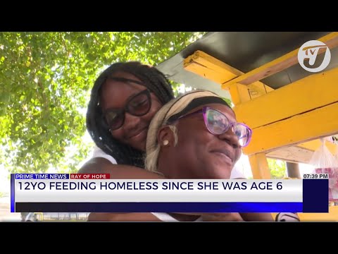 12 Yr Old Feeding Homeless Since she was age 6 | TVJ News