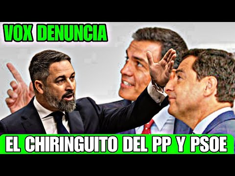 DIPUTADO DE VOX DESVELA EL CHIRINGUITO DE JUANMA MORENO Y LOS SOCIALISTAS