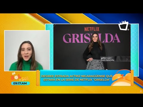 Actriz nicaragüense en la serie de Netflix, «Griselda»