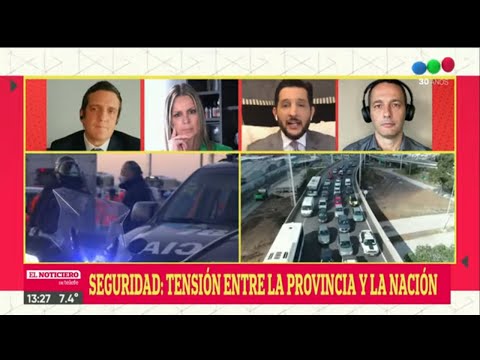 Sergio Berni FURIOSO en los CONTROLES de Puente La Noria: tensión entre Provincia y Nación - El Noti