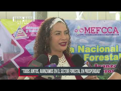 INAFOR con la participación de instituciones realizó un Congreso Nacional Forestal, Nicaragua