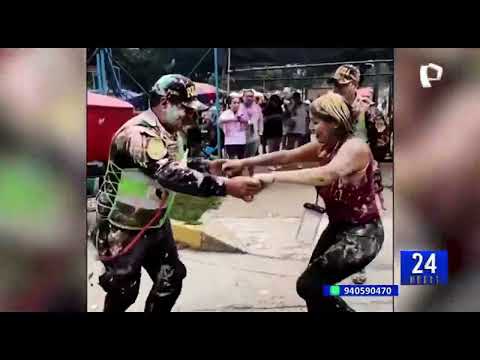 Cajamarca: cientos de turistas celebran inicio de los carnavales