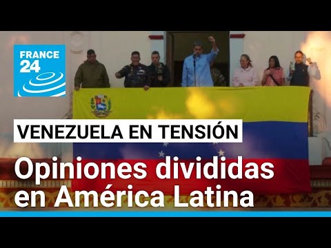 División en América Latina tras ratificación de victoria de Maduro • FRANCE 24 Español