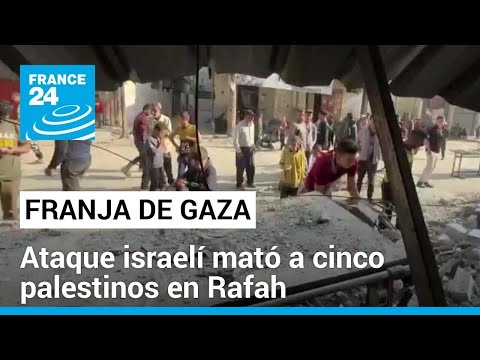 Ataque en Rafah mató a varios palestinos mientras Israel prepara incursión en el sur de Gaza