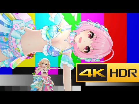4K HDR「モラトリアム」(夢見りあむ・双葉杏 水着限定SSR9)【デレステ/IDOLM@STER CINDERELLA GIRLS STARLIGHT STAGE MV】