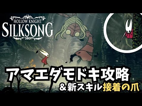 【Hollow Knight Silksong / シルクソング】アマエダモドキ攻略～新スキル接着の爪をゲット