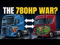 Scania kontra Volvo: pojedynek 780-konnych gigant�w, kt�ry zmieni� �wiat ci�ar�wek