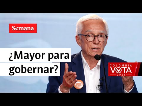Jorge Robledo desata las risas al responder si está “mayor” para gobernar | Debate final