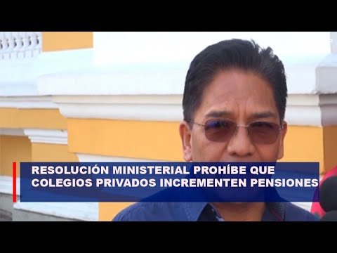 Resolución ministerial prohíbe que colegios privados incrementen pensiones
