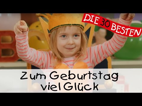 👩🏼 Geburtstagslied: Zum Geburtstag viel Glück - Singen, Tanzen und Bewegen || Kinderlieder