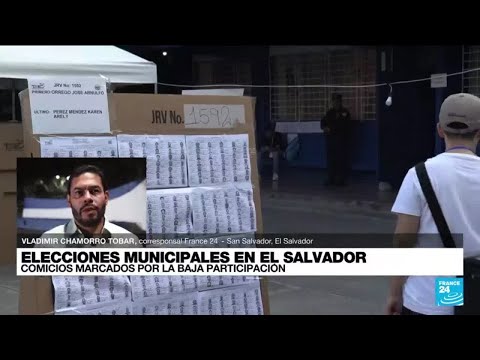 Informe desde San Salvador: elecciones municipales en El Salvador marcadas por baja participación