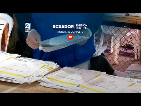 Noticiero de Ecuador (Emisión Central 22/04/24)