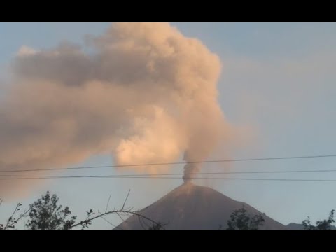 Prohíben a turistas acercarse al Volcán de Pacaya