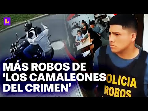 Captura de los 'Camaleones del Crimen': Aparecen más videos de robos hechos por la banda criminal