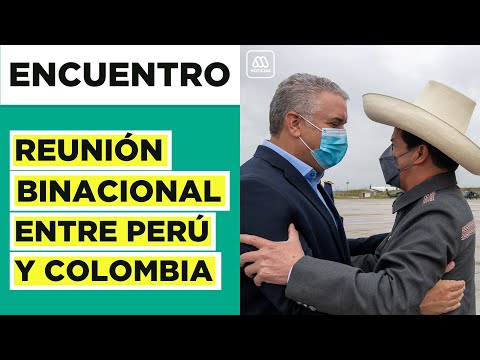 Encuentro entre presidentes de Colombia y Perú para discutir sobre tráfico y medioambiente