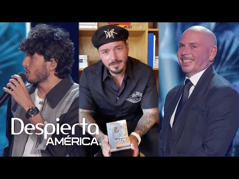 Sebastián Yatra, J Balvin y Pitbull: de los mejores momentos de Premios Juventud 2020