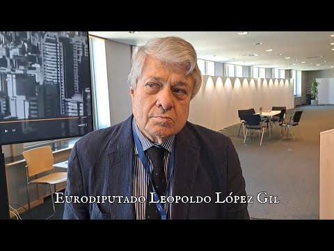 Eurodiputado Leopoldo López Gil envia mensaje al pueblo Cubano, Fuerza y FE! Sayde Libre Chaling