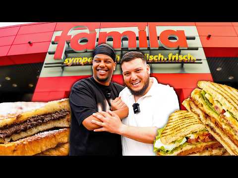 WIR MACHEN FETTSACK TOASTS IM SUPERMARKT