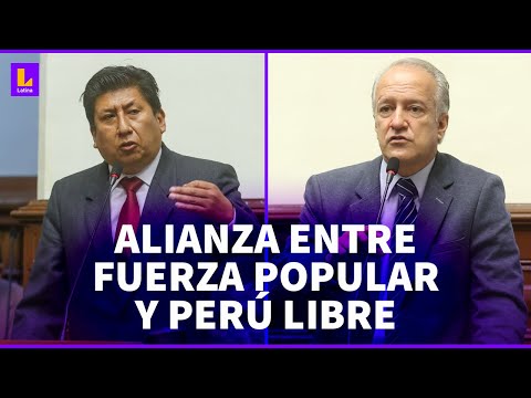 Fujicerronismo: Fuerza Popular y Perú Libre se unen en lista para la Mesa Directiva del Congreso