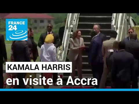 Ghana : les enjeux de la visite de Kamala Harris en Afrique • FRANCE 24