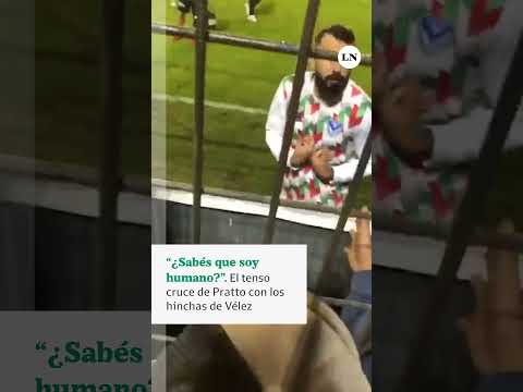 Lucas Pratto tuvo un tenso cruce con los hinchas que le estaban gritando desde la tribuna