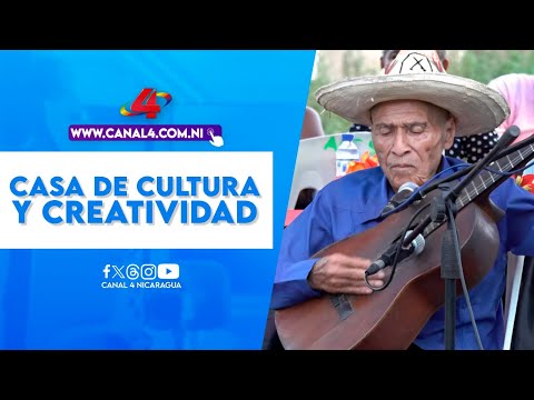 Inaugura segunda etapa de la Casa de Cultura y Creatividad en San Rafael del Sur