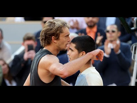Roland-Garros : Alcaraz chute contre Zverev après plus de trois heures de combat