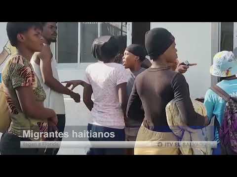 Migrantes haitianos llegan a Florida