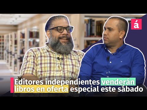 Editores independientes venderán libros en oferta especial este sábado