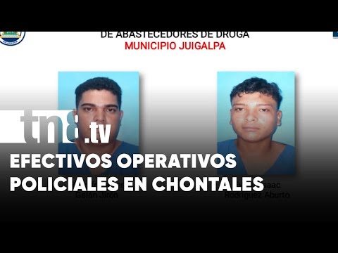 Policía Nacional de Chontales presenta los resultados contra la delincuencia - Nicaragua