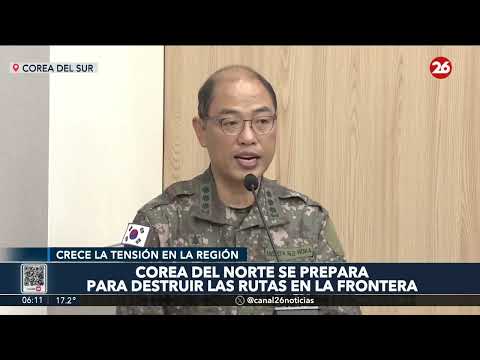 ASIA | Corea del Norte se prepara para destruir las rutas en la frontera