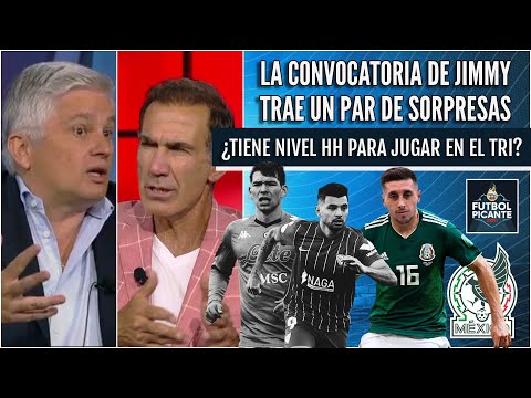 ¡DEJEN TRABAJAR A JIMMY! Convocatoria de México EXCLUYE al Tecatito y Chucky Lozano | Futbol Picante