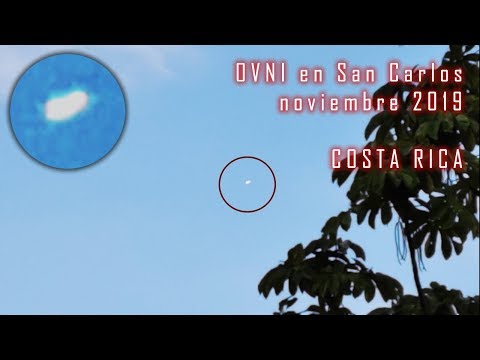 OVNI en San Carlos, Costa Rica, noviembre 2019
