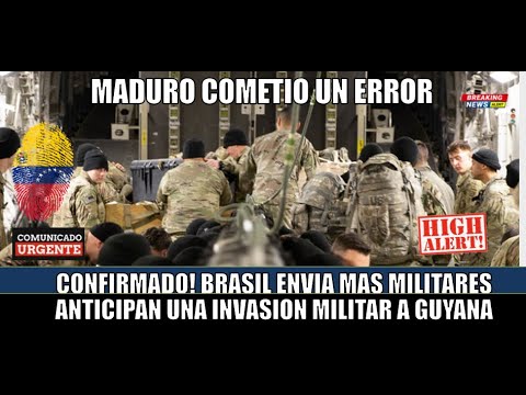 CONFIRMADO! INTERVENCION MILITAR contra VENEZUELA en defensa de GUYANA