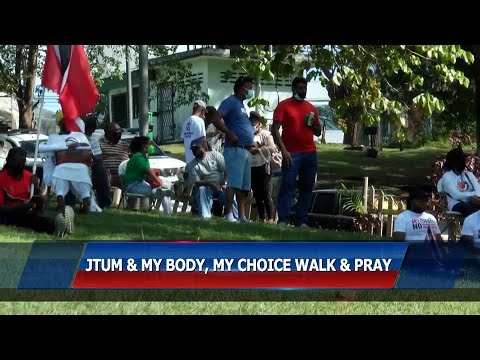 JTUM, My Body, My Choice Movement In Walk And Pray Exercise
