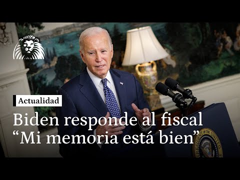 Mi memoria está bien: Biden responde al fiscal que la calificó de significativamente limitada