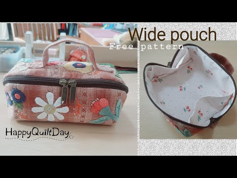 Howtomakewidepouch|diy|