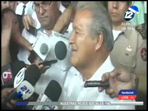 Incautan bienes del expresidente salvadoreño Sánchez Cerén