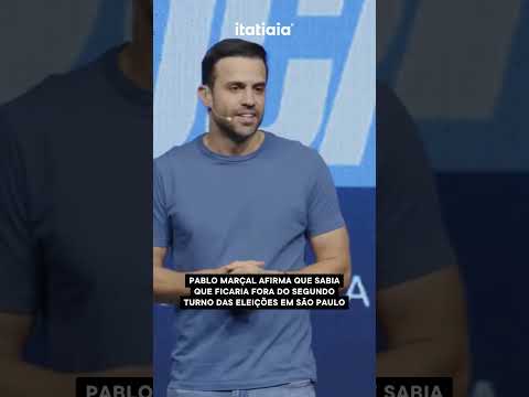 PABLO MARÇAL DIZ QUE SABIA QUE FICARIA FORA DO SEGUNDO TURNO EM SÃO PAULO DURANTE APURAÇÃO