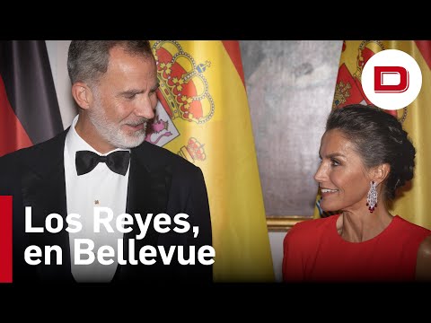 El caluroso recibimiento a los Reyes en el Palacio de Bellevue