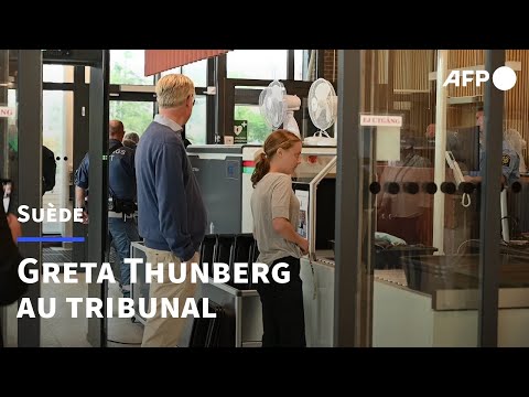 Greta Thunberg condamnée en Suède pour avoir désobéi à la police | AFP Images