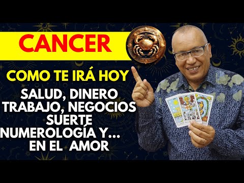 CANCER...VIAJARÁS en el CARRO de la SUERTE y LA FORTUNA...EN EL AMOR ENVIDIAS y BRUJERÍAS