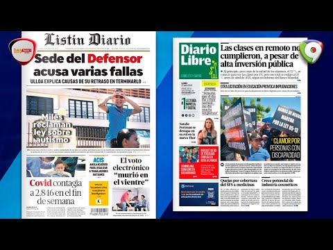 Titulares de la prensa dominicana del Lunes 27 JUN | Hoy Mismo