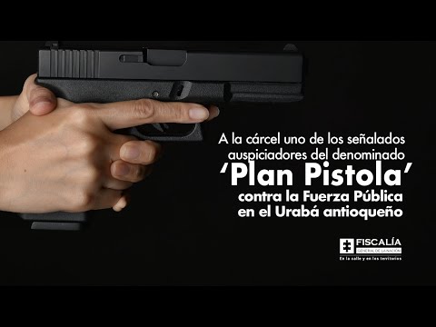 A la cárcel uno de los señalados auspiciadores del denominado ‘Plan Pistola’ en el Urabá antioqueño