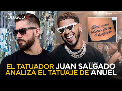El Tatuador Juan Salgado analiza y le da NOTA al nuevo tatuaje de Anuel