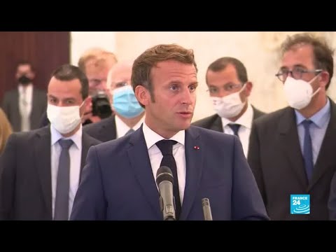 Explosions à Beyrouth : Emmanuel Macron s'exprime après son repas avec Michel Aoun