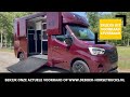 卡车 Direct leverbaar | 2-paards | De Boer Horsetruck | RM1388
