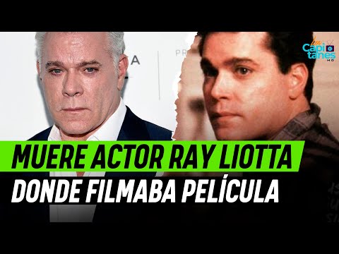 Muere actor Ray Liotta donde filmaba película